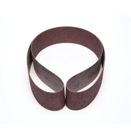 ‎3M Cloth Belt 341D P100 X-weight 2-1/2″ × 72″ Film-lok Single-flex - Exact Industrial Supply