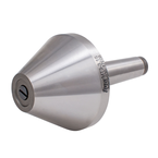 Bull Nose & Pipe Live Center MT1 Head Diameter 1.97in T.I.R. .0003 - Americas Industrial Supply