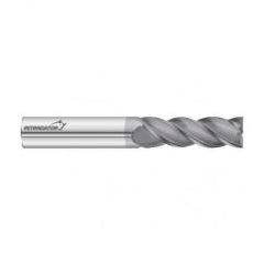 1/2 Dia. x 4 Overall Length 4-Flute Square End Solid Carbide SE End Mill-Round Shank-Center Cut-FC18 - Americas Industrial Supply