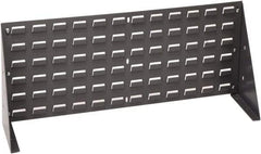 Quantum Storage - 125 Lb Capacity, 8" Deep x 36" Wide x 12" High, Steel Bench Rack - 1 Side - Americas Industrial Supply