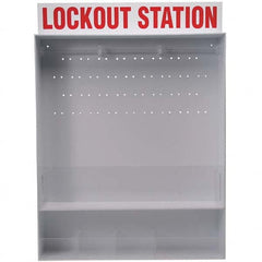 Brady - Empty Polystyrene Lockout Device Station - Americas Industrial Supply