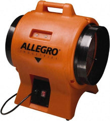 Allegro - 12" Inlet, Electric AC Axial Blower - 1 hp, 2,180 CFM (Free Air), 230 Max Voltage Rating - Americas Industrial Supply