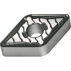 Walter - DNMG443 RP5 Grade WPP10S Carbide Turning Insert - TiCN/Al2O3/TiN Finish, 55° Diamond, 1/2" Inscr Circle, 1/4" Thick, 3/64" Corner Radius - Americas Industrial Supply