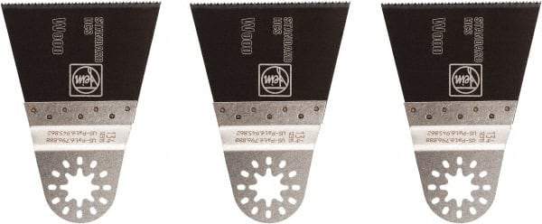 Fein - Rotary & Multi-Tool Multi-Use Saw Blade - 2-9/16" Standard E-Cut Blade, For Fein Multimaster, Wood, Drywall, Plastic Saw Blade - Americas Industrial Supply
