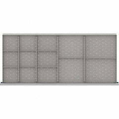 LISTA - 13-Compartment Drawer Divider Layout for 3.15" High Drawers - Americas Industrial Supply