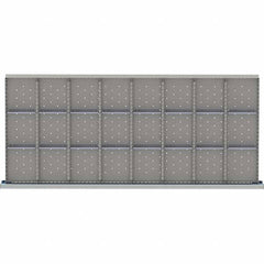 LISTA - 24-Compartment Drawer Divider Layout for 3.15" High Drawers - Americas Industrial Supply