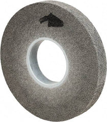 3M - 8" Diam, 1" Face Width, 3" Center Hole, Fine Grade, Silicon Carbide Deburring Wheel - Convolute, Soft Density 9 Grade, 4,500 RPM - Americas Industrial Supply