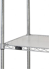 Quantum Storage - 24" Wide, Open Shelving Accessory/Component - HDPE, Polyethylene Finish, 36" Long, Use with Wire Shelving Units - Americas Industrial Supply