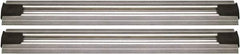 Quantum Storage - 2-1/2" Wide, Open Shelving Accessory/Component - Aluminum, Anodized Aluminum Finish, 180" Long, Use with Wire Shelving Units - Americas Industrial Supply
