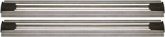 Quantum Storage - 2-1/2" Wide, Open Shelving Accessory/Component - Aluminum, Anodized Aluminum Finish, 144" Long, Use with Wire Shelving Units - Americas Industrial Supply
