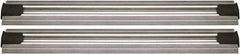 Quantum Storage - 2-1/2" Wide, Open Shelving Accessory/Component - Aluminum, Anodized Aluminum Finish, 108" Long, Use with Wire Shelving Units - Americas Industrial Supply
