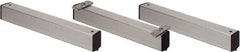 Quantum Storage - 2" Wide, Open Shelving Accessory/Component - Aluminum, Anodized Aluminum Finish, 24" Long, Use with Wire Shelving Units - Americas Industrial Supply