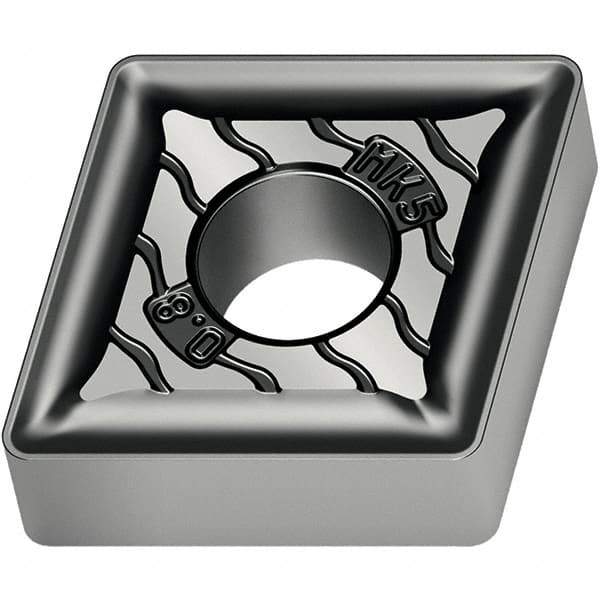 Walter - CNMG434 MK5 Grade WKK20S Carbide Turning Insert - TiCN/Al2O3/TiCN Finish, 80° Diamond, 1/2" Inscr Circle, 3/16" Thick, 1/16" Corner Radius - Americas Industrial Supply