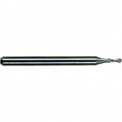 M.A. Ford - 2mm, 9mm LOC, 3mm Shank Diam, 38mm OAL, 2 Flute, Solid Carbide Square End Mill - Single End, Uncoated, 30° Helix, Centercutting, Right Hand Cut, Right Hand Flute, Series 121 - Americas Industrial Supply
