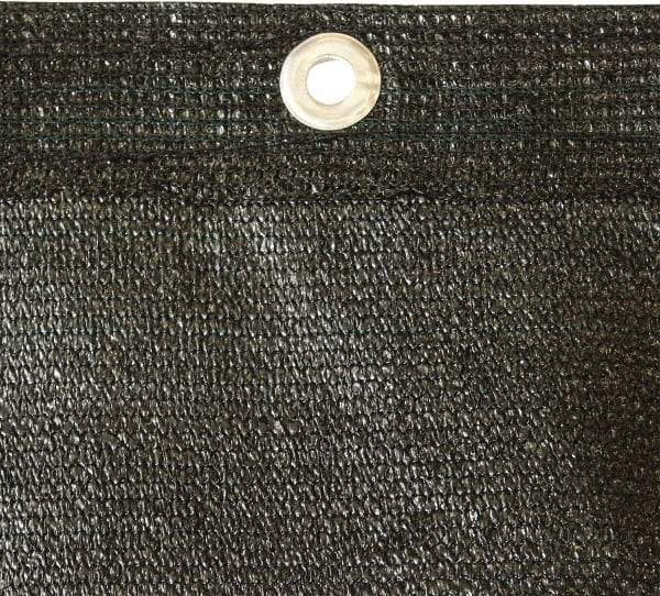 Tenax - Woven Polypropylene Privacy Screen - Black - Americas Industrial Supply