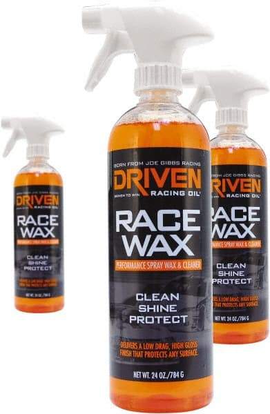 Joe Gibbs Driven Racing Oil - Automotive Wax Cleaner - 24 oz Spray Bottle - Americas Industrial Supply