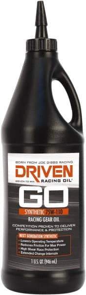 Joe Gibbs Driven Racing Oil - Bottle, Synthetic Gear Oil - ISO 100 - Americas Industrial Supply