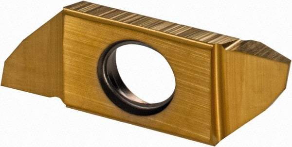 Iscar - SCIR22 Grade IC1008 Carbide Turning Insert - TiN/TiAlN Finish, 90° Irregular, 3mm Thick - Americas Industrial Supply