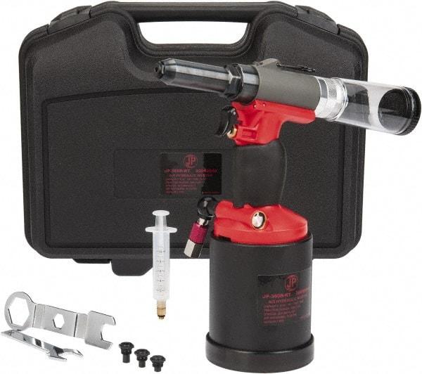 PRO-SOURCE - 3/16, 7/32, 1/4 & 5/16" Capacity, Air Riveter - 4 CFM, 22.5mm Long Stroke, 1/4 NPT Inlet - Americas Industrial Supply