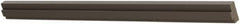 CarveSmart - 3/4" Wide x 2" High x 3/4" Thick, Flat/No Step Vise Jaw - Soft, Steel, Fixed Jaw, Compatible with 6" Vises - Americas Industrial Supply