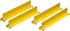 Justrite - 2 Inch Wide x 2 Inch High, Metal Cabinet Drum Cabinet Shelf Dividers - 14 Inch Deep, Compatible with PRO SAFE 30 to 45 Gallon Cabinets - Americas Industrial Supply