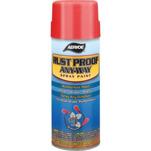 12oz Aerosol Rust Proofing Paint Safety Black - Americas Industrial Supply