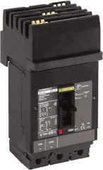 Square D - 15 Amp, 600 VAC, 3 Pole, Plug In Molded Case Circuit Breaker - Thermal Magnetic Trip, Multiple Breaking Capacity Ratings, 14-3/0 AWG - Americas Industrial Supply