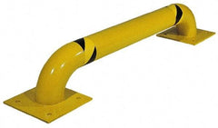 Vestil - 36" Long x 16" High, Steel Rack Guard - Low Profile, 4-1/2" Pipe - Americas Industrial Supply