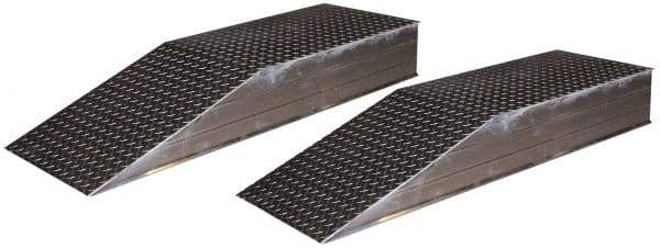 Vestil - 48" Long x 18" Wide x 6" High, Aluminum Truck Wheel Riser - 24,000 Lb Load Limit - Americas Industrial Supply