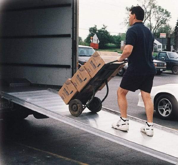 Vestil - 28" Wide, Aluminum Walk Ramp - 2,000 Lb Load Limit - Americas Industrial Supply