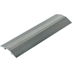 Vestil - 7" Long x 24" Wide x 1-1/8" High, Aluminum Hose & Cable Ramp - 2-1/2 Inch Long x 3/4 Inch High Hose and Cable Cavity - Americas Industrial Supply