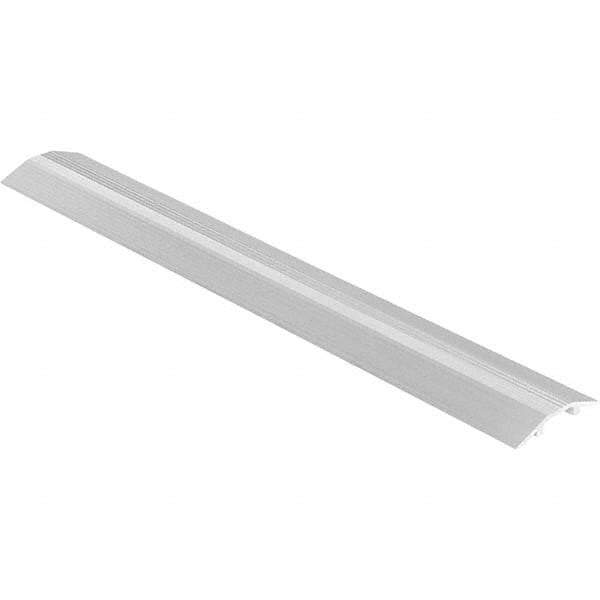 Vestil - 48" Long x 7" Wide x 1-1/8" High, Aluminum Hose & Cable Ramp - 2-1/2 Inch Long x 3/4 Inch High Hose and Cable Cavity - Americas Industrial Supply