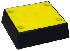 Vestil - 12 Inch Wide x 13 Inch High x 4 Inch Projection Molded Rubber Bumper - 12 Inch Wide x 13 Inch High x 4 Inch Projection Molded Rubber Bumper - Americas Industrial Supply