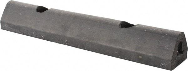 Vestil - 12 Inch Long x 2 Inch Wide x 1-3/4 Inch High Extruded Half-Oval Fender Bumper - 12 Inch Long x 2 Inch Wide x 1-3/4 Inch High Extruded Half-Oval Fender Bumper - Americas Industrial Supply
