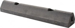 Vestil - 12 Inch Long x 2 Inch Wide x 1-3/4 Inch High Extruded Half-Oval Fender Bumper - 12 Inch Long x 2 Inch Wide x 1-3/4 Inch High Extruded Half-Oval Fender Bumper - Americas Industrial Supply