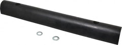 Vestil - 18 Inch Long x 2 Inch Wide x 1-3/4 Inch High Extruded Half-Oval Fender Bumper - 18 Inch Long x 2 Inch Wide x 1-3/4 Inch High Extruded Half-Oval Fender Bumper - Americas Industrial Supply