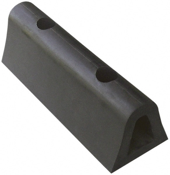 Vestil - Synthetic Rubber Extruded Half-Oval Fender Bumper - Americas Industrial Supply