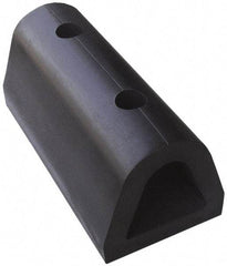 Vestil - 12 Inch Long x 6 Inch Wide x 6 Inch High Extruded Half-Oval Fender Bumper - 12 Inch Long x 6 Inch Wide x 6 Inch High Extruded Half-Oval Fender Bumper - Americas Industrial Supply