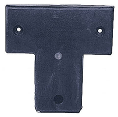Vestil - 22 Inch Wide x 22 Inch High x 3 Inch Projection Molded Rubber Bumper - 22 Inch Wide x 22 Inch High x 3 Inch Projection Molded Rubber Bumper - Americas Industrial Supply