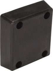 Vestil - 13 Inch Wide x 12 Inch High x 4 Inch Projection Molded Rubber Bumper - 13 Inch Wide x 12 Inch High x 4 Inch Projection Molded Rubber Bumper - Americas Industrial Supply