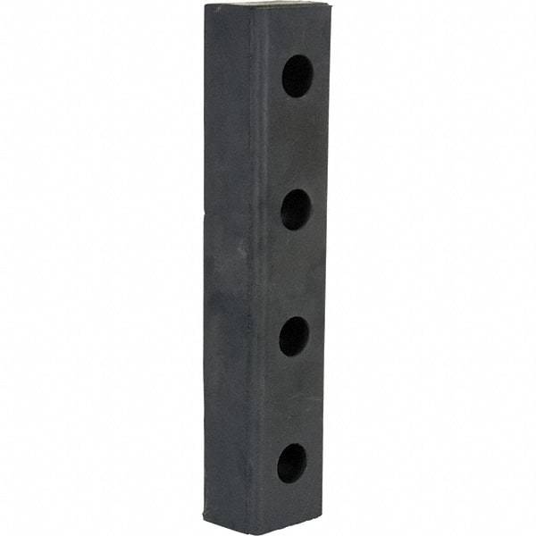 Vestil - 20 Inch Long x 4-1/2 Inch Wide x 3 Inch Projection Molded Rubber Bumper - 20 Inch Long x 4-1/2 Inch Wide x 3 Inch Projection Molded Rubber Bumper - Americas Industrial Supply