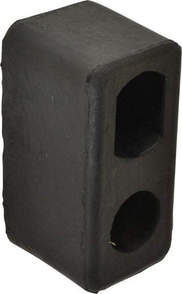 Vestil - 6 Inch Long x 3 Inch Wide x 3-1/2 Inch High Dock Bumper - 6 Inch Long x 3 Inch Wide x 3-1/2 Inch High Dock Bumper - Americas Industrial Supply