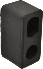 Vestil - 6 Inch Long x 3 Inch Wide x 3-1/2 Inch High Dock Bumper - 6 Inch Long x 3 Inch Wide x 3-1/2 Inch High Dock Bumper - Americas Industrial Supply