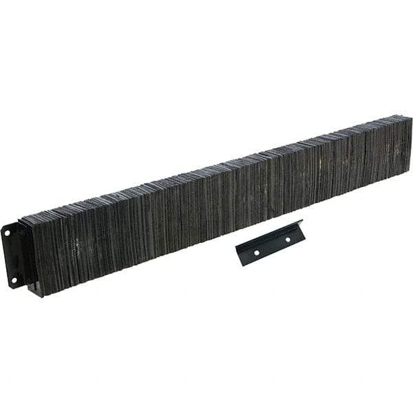 Vestil - 96 Inch Wide x 12 Inch High x 4 Inch Projection Laminated Dock Bumper - 96 Inch Wide x 12 Inch High x 4 Inch Projection Laminated Dock Bumper - Americas Industrial Supply