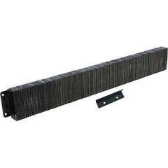 Vestil - 96 Inch Wide x 12 Inch High x 4 Inch Projection Laminated Dock Bumper - 96 Inch Wide x 12 Inch High x 4 Inch Projection Laminated Dock Bumper - Americas Industrial Supply