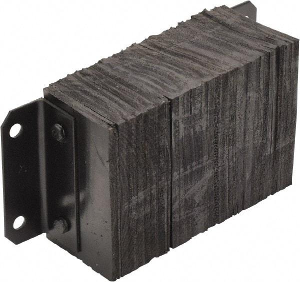 Vestil - 18 Inch Wide x 10 Inch High x 6 Inch Projection Laminated Dock Bumper - 18 Inch Wide x 10 Inch High x 6 Inch Projection Laminated Dock Bumper - Americas Industrial Supply