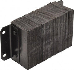 Vestil - 18 Inch Wide x 10 Inch High x 6 Inch Projection Laminated Dock Bumper - 18 Inch Wide x 10 Inch High x 6 Inch Projection Laminated Dock Bumper - Americas Industrial Supply