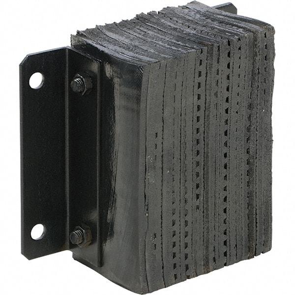 Vestil - 12 Inch Wide x 12 Inch High x 6 Inch Projection Laminated Dock Bumper - 12 Inch Wide x 12 Inch High x 6 Inch Projection Laminated Dock Bumper - Americas Industrial Supply