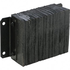 Vestil - 18 Inch Wide x 12 Inch High x 6 Inch Projection Laminated Dock Bumper - 18 Inch Wide x 12 Inch High x 6 Inch Projection Laminated Dock Bumper - Americas Industrial Supply
