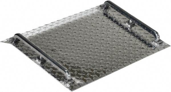 Vestil - 500 Lb Aluminum Dock Plate - 18" Long x 30" Wide x 9" High - Americas Industrial Supply